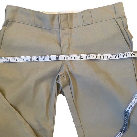 Dickies Women's Original 774 Work Pant Wrinkle And Stain Resistance Khaki 4 Reg - Picture 11 of 13